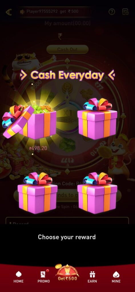Boom79 Game Spin and Win bonus